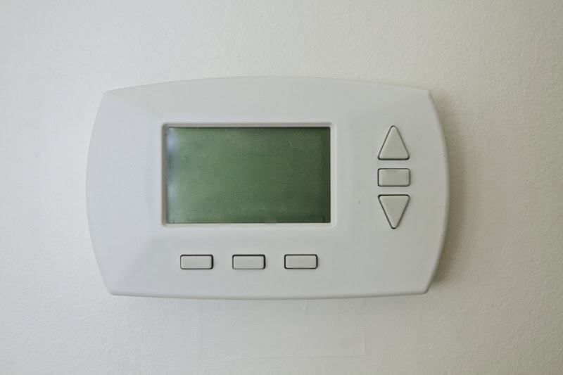 Why Is My Thermostat Blank? Blank space on screen of thermostat.